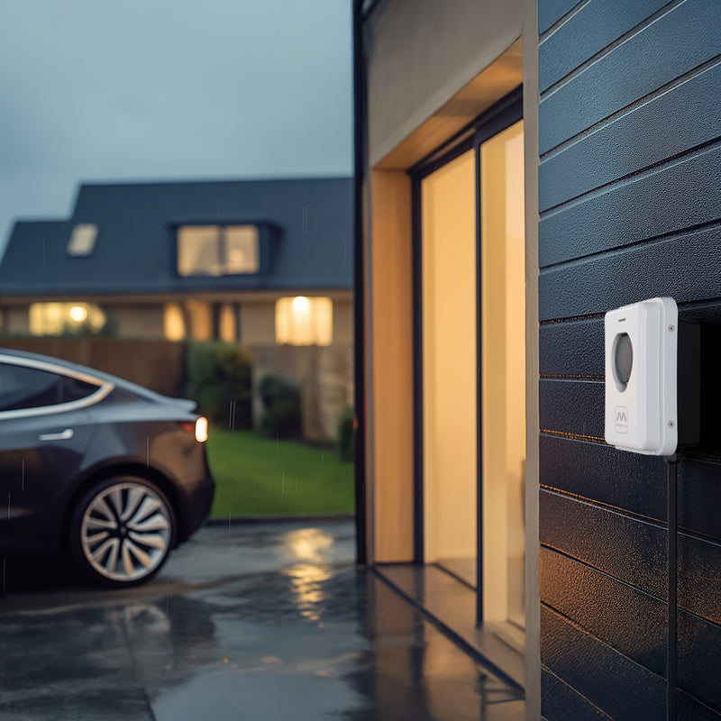 Załaduj obraz do przeglądarki galerii, Luceco Masterplug Ev Mode 3 Charger 7.4Kw - Socket + Wifi/Eth White | EVCM3SS7W-MP