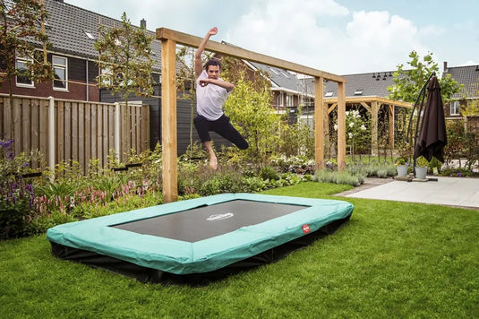 Berg Ultim Favorit Inground Trampoline | 280CM/ 9FT | Green | 32.23.12.70
