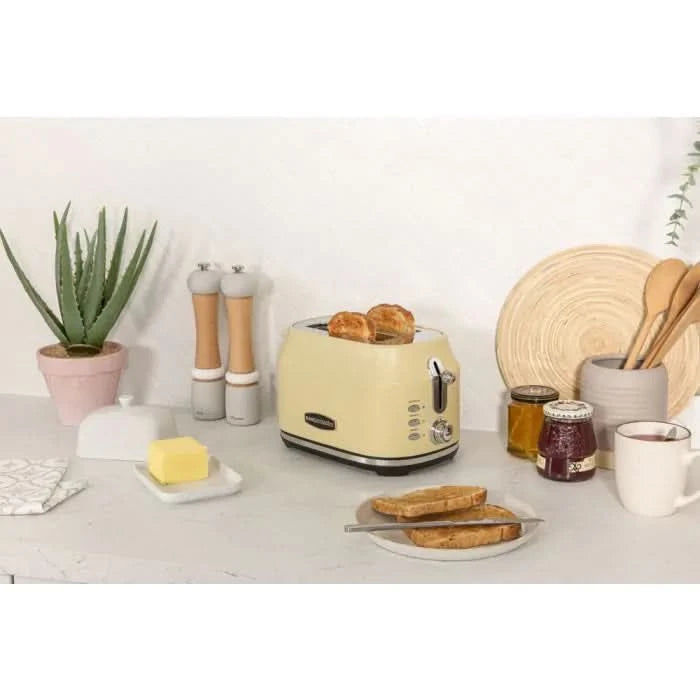 Завантажте зображення в засіб перегляду галереї, Rangemaster Classic 2 Slice Toaster | Cream | RMCL2S201CM