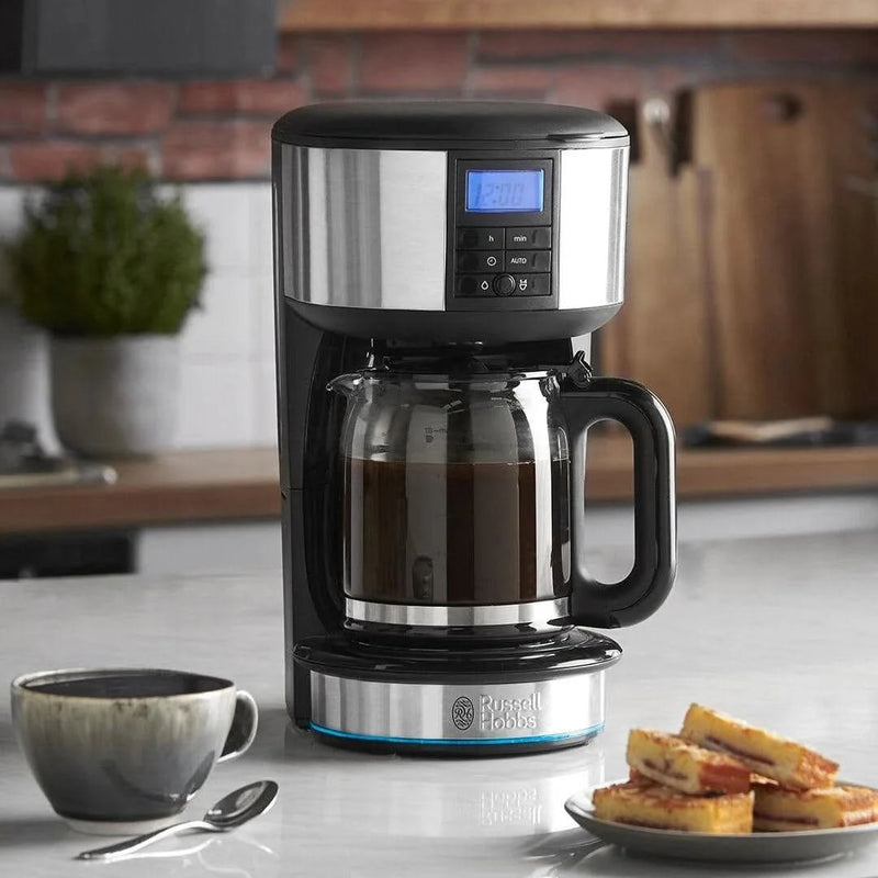 Załaduj obraz do przeglądarki galerii, Russell Hobbs Buckingham Coffee Maker | Stainless Steel | 20680