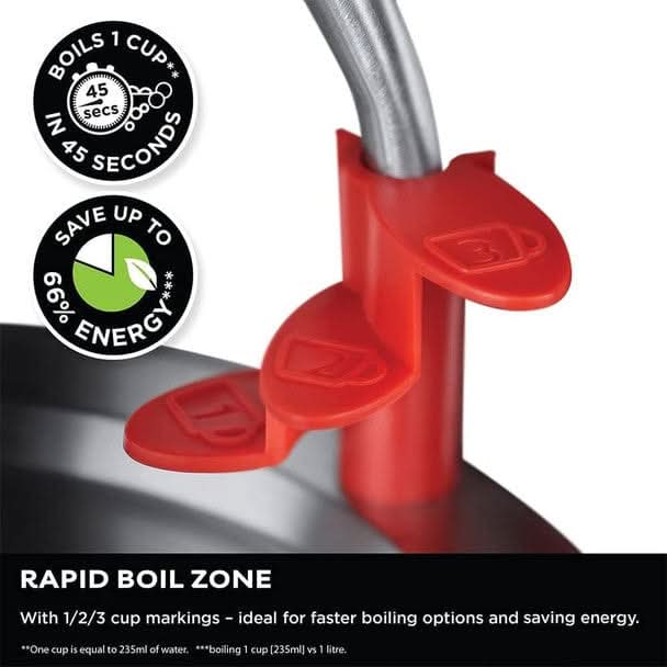 Завантажте зображення в засіб перегляду галереї, russell hobbs eclipse kettle in midnight blue rapid zone boil