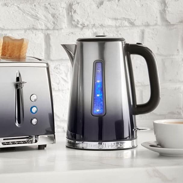 Завантажте зображення в засіб перегляду галереї, russell hobbs eclipse kettle in midnight blue