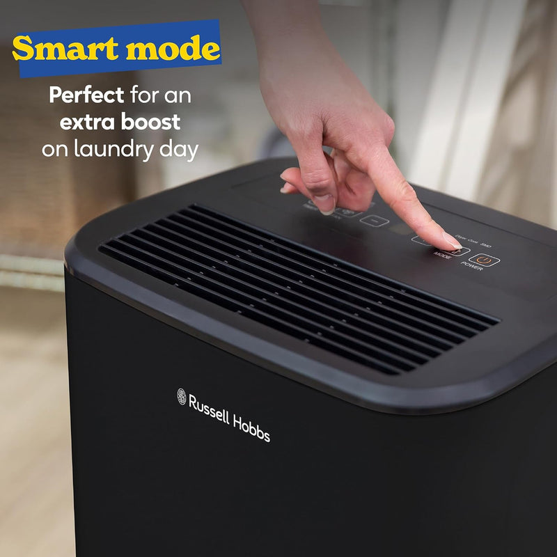 Завантажте зображення в засіб перегляду галереї, Russell Hobbs Dehumidifier | 20L | Black | RHDH2002B