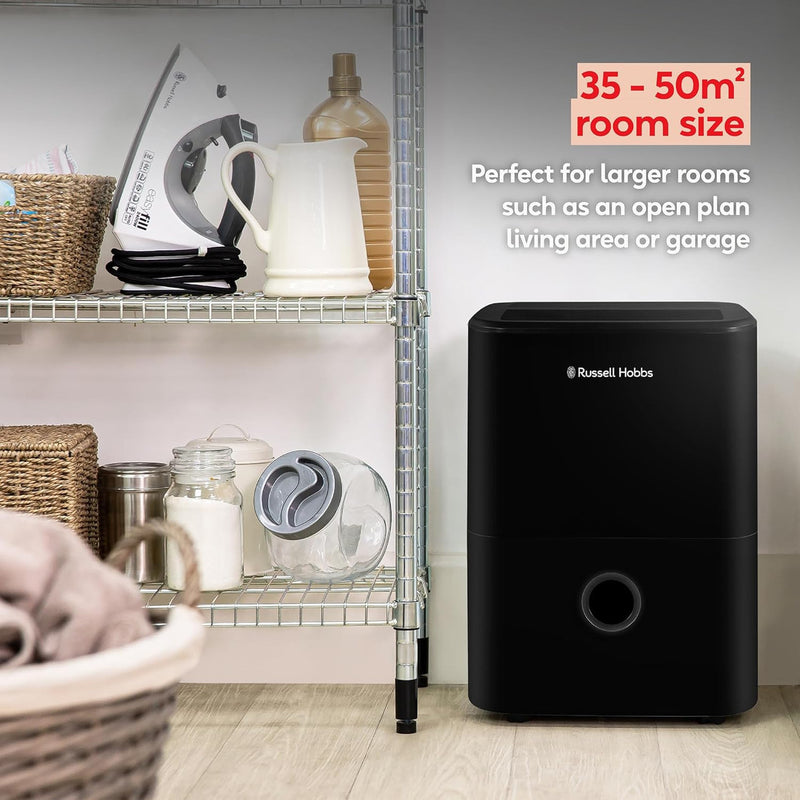 Завантажте зображення в засіб перегляду галереї, Russell Hobbs Dehumidifier | 20L | Black | RHDH2002B