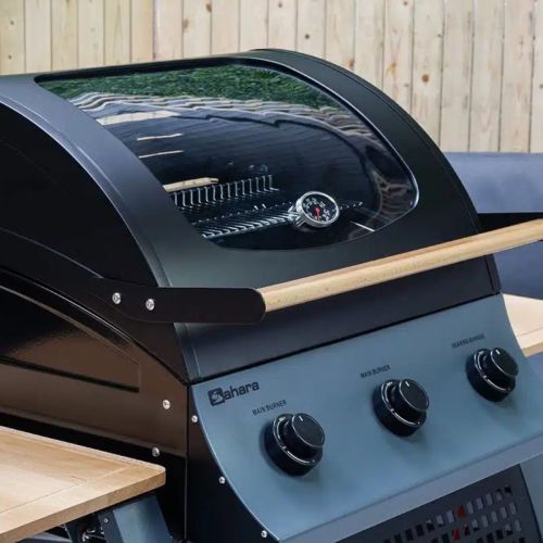 Завантажте зображення в засіб перегляду галереї, Sahara S350 3 Burner Gas BBQ | 241433