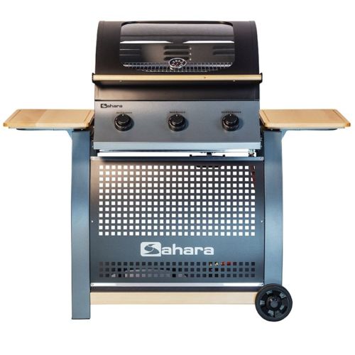 Завантажте зображення в засіб перегляду галереї, Sahara S350 3 Burner Gas BBQ | 241433