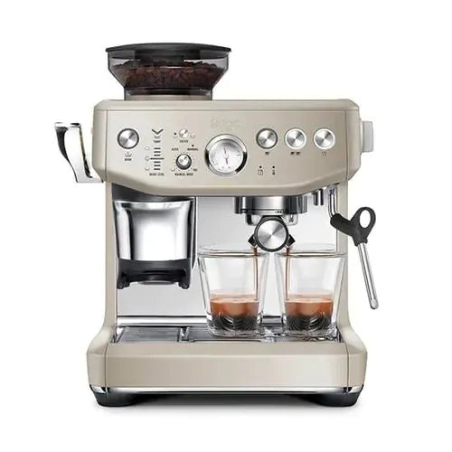 Załaduj obraz do przeglądarki galerii, Sage The Barista Express Impress Coffee Machine | Almond Nougat | SES876ALM4GUK1