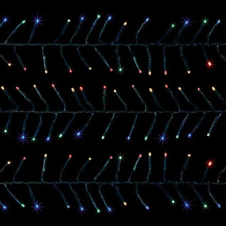 Load image into Gallery viewer, 2000 M-A LED Clear Cable Cluster with Timer Multi Colour | LV162177MC