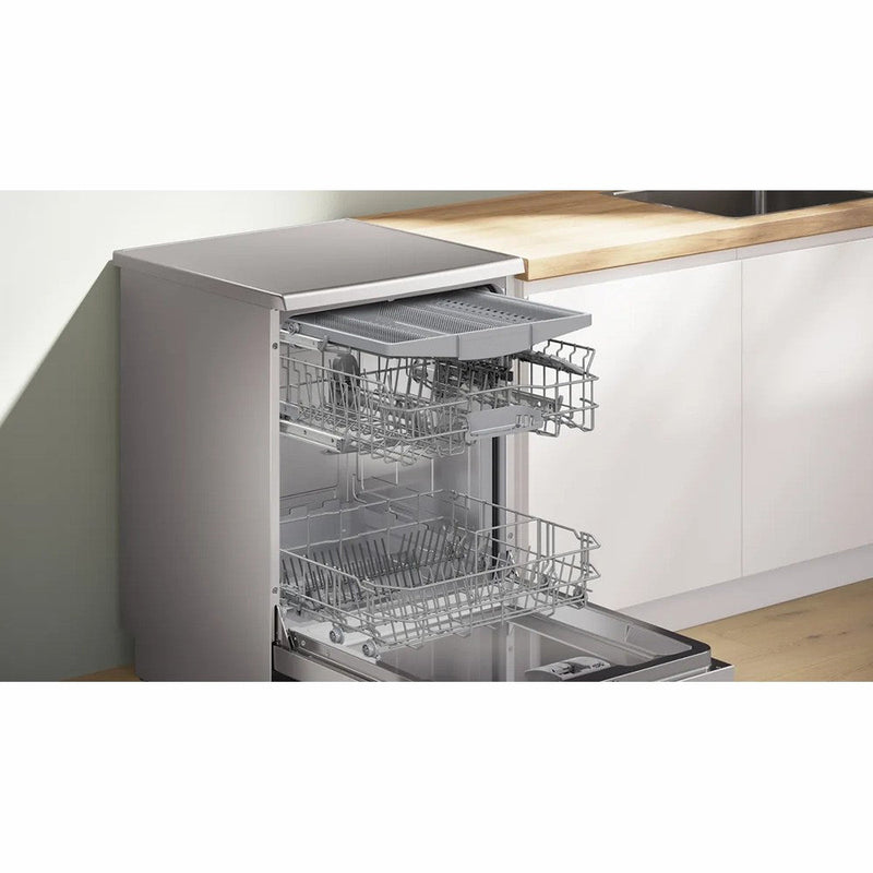 Load image into Gallery viewer, Bosch Series 2 Freestanding Dishwasher 60CM Steel Vario Drawer SMS2HVI67G