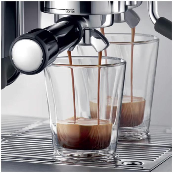 Załaduj obraz do przeglądarki galerii, Sage The Barista Express Impress Coffee Machine | Almond Nougat | SES876ALM4GUK1