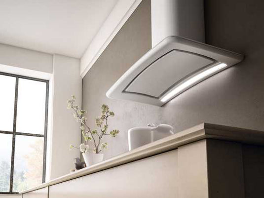Elica 85cm Sweet Chimney Hood White | SWEETWHITE