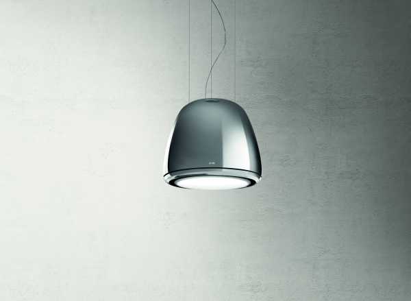 Elica 50cm Edith Heavy Metal Classic Suspended Hood Chrome | EDITHHEAVYMETALF50