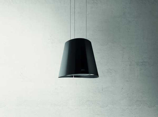 Elica 50cm Juno Suspended Hood Black | JUNOBLF50