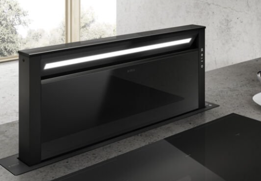 Elica 90cm Get Up Adagio Downdraft Hood Black | GETUPBLGLA90