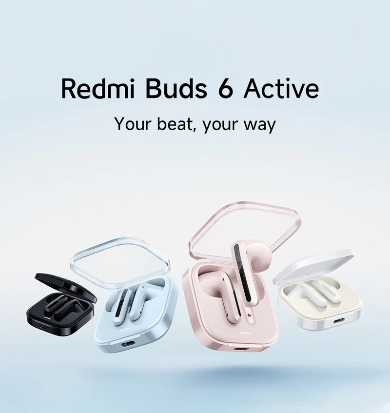 Load image into Gallery viewer, Xiaomi Redmi Buds 6 Active White | BHR8391GL
