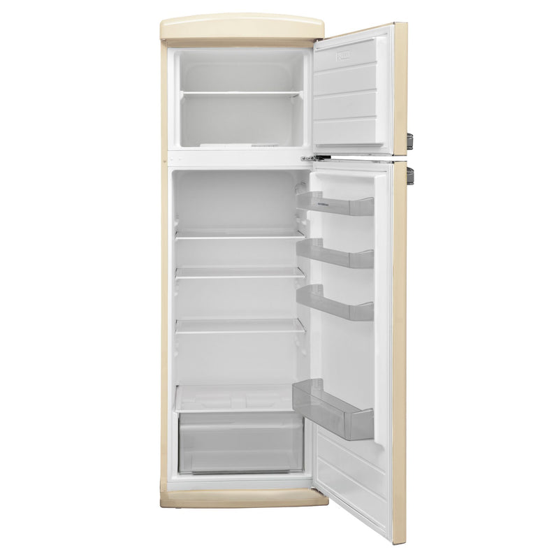 Load image into Gallery viewer, NordMende Retro Cream Fridge Freezer | RET351C
