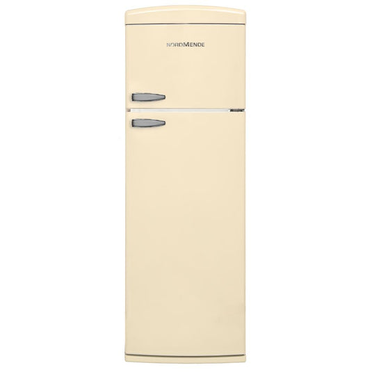 NordMende Retro Cream Fridge Freezer | RET351C