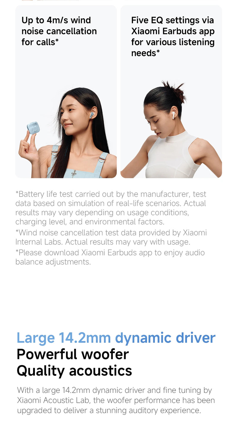 Load image into Gallery viewer, Xiaomi Redmi Buds 6 Active White | BHR8391GL
