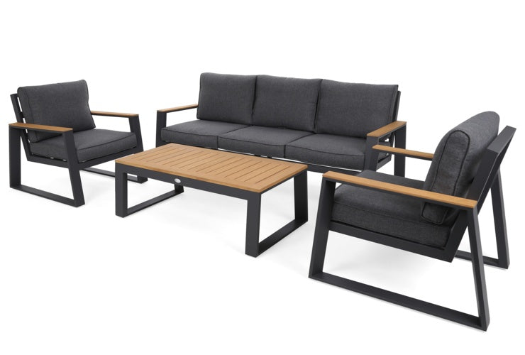 Load image into Gallery viewer, Rimini Garden Furniture Set | Dark Grey | 340378

