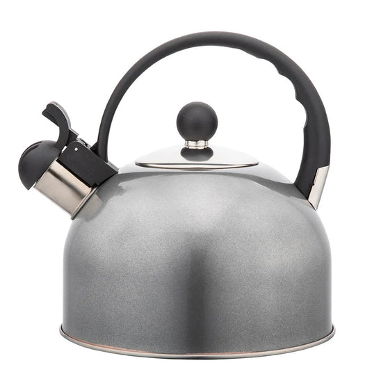 Stainless steel whistling kettle grey 2,5 L | 204001396