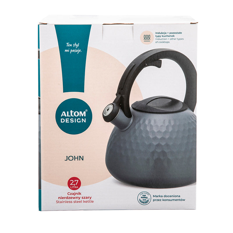 Load image into Gallery viewer, Stainless steel kettle 2.7 L | 204001401
