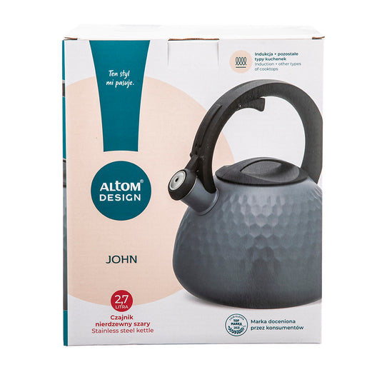 Stainless steel kettle 2.7 L | 204001401