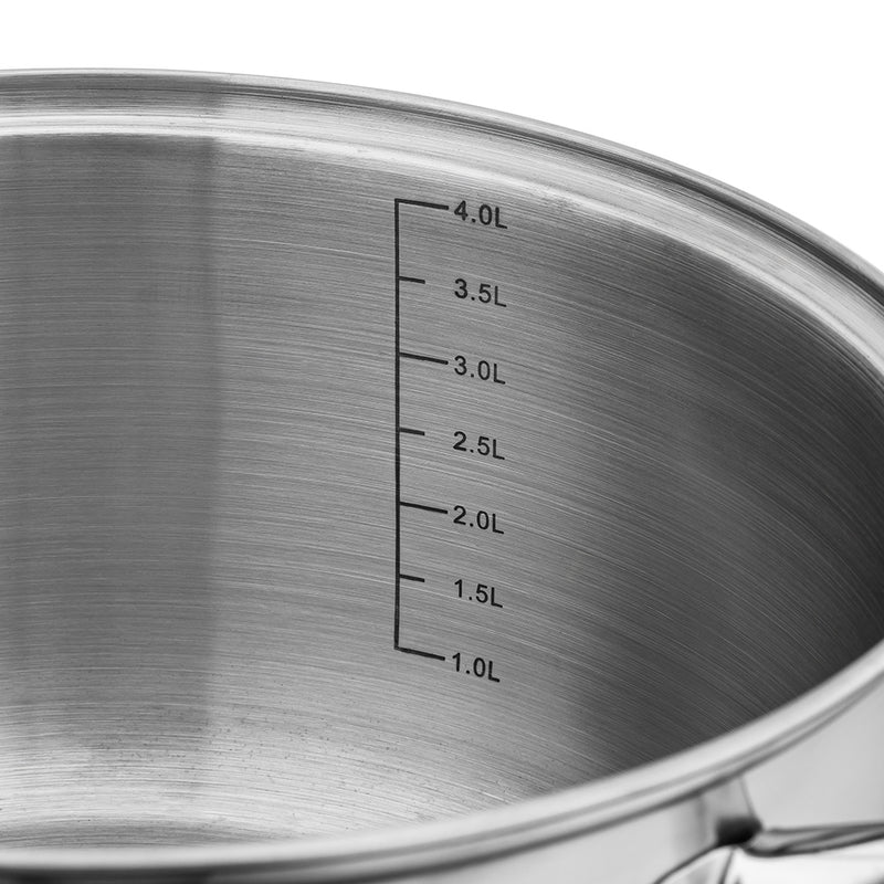 Load image into Gallery viewer, Fabio Stainless Steel Casserole 22cm | 4.7L | with Lid | 0204002426
