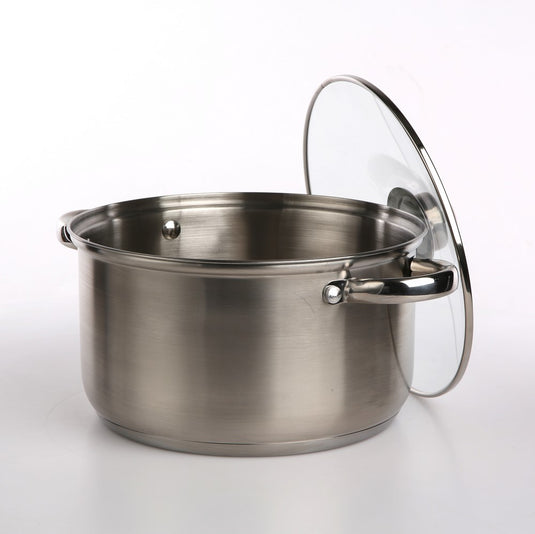 Fabio Stainless Steel Casserole 22cm | 4.7L | with Lid | 0204002426