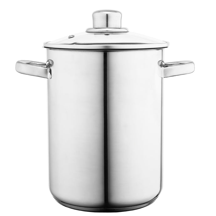 Fabio stainless steel asparagus pot 16x21cm with basket inside | 204002619