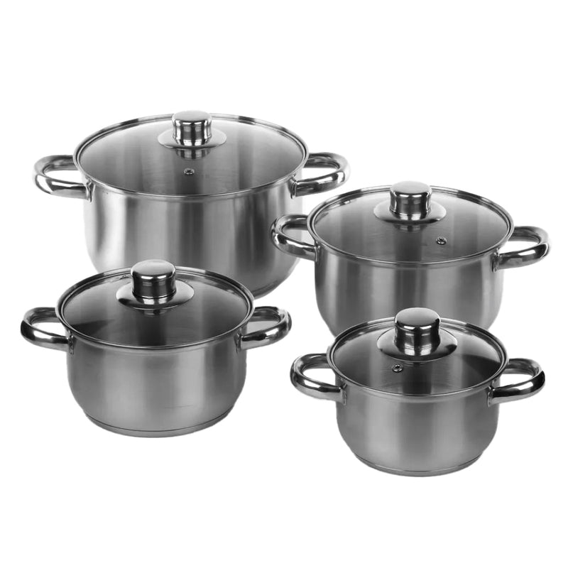 Load image into Gallery viewer, Fabio 8pcs stainless steel cookware set | 20400443

