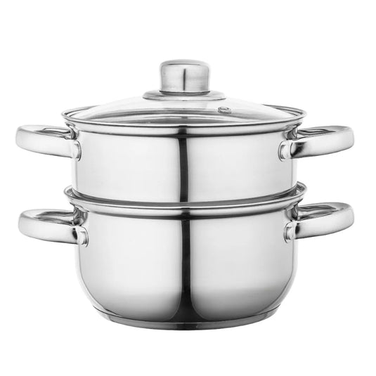 Fabio 18cm stainless steel steamer set 3pcs | 20400488