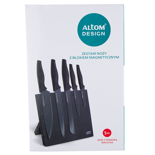 Altom 5-Piece Knife Set with Magnetic Block | 0204013353
