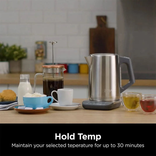 ninja stainless steel kettle hold temperature up to 30 minutes