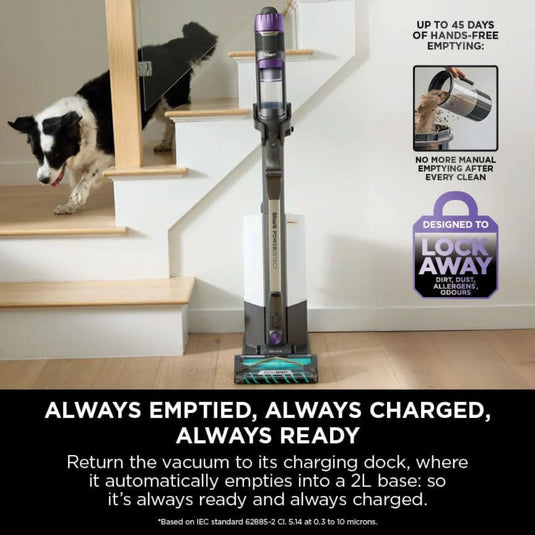 Shark Cordless Detect Pro MAX Stick Vacuum with Auto Empty System | IP3251UKT