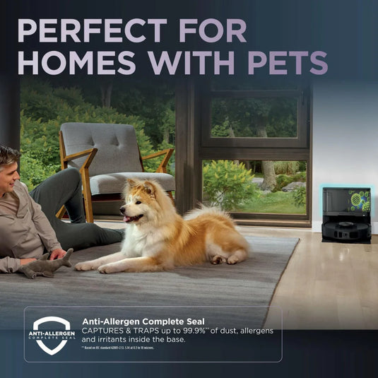 Shark PowerDetect NeverTouch 2-in-1 Self-Empty & Self-Refill Robot Vacuum & Mop | RV2800YEUK