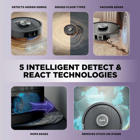 Shark PowerDetect NeverTouch 2-in-1 Self-Empty & Self-Refill Robot Vacuum & Mop | RV2800YEUK