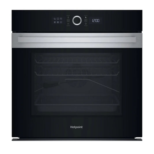 Hotpoint 73L Built-in Electric Single Oven | Black and Silver |HOI5S8PM0XUK