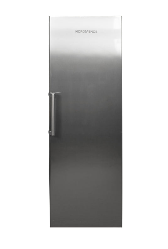 stainless steel freestanding larder fridge