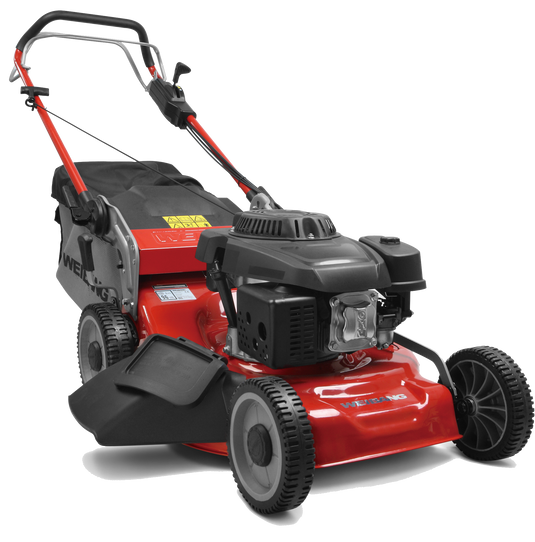 weibang self propelled lawnmower in black and red, 166cc, 20