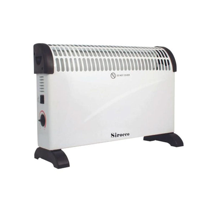 sirocco convector heater, 2kw in white