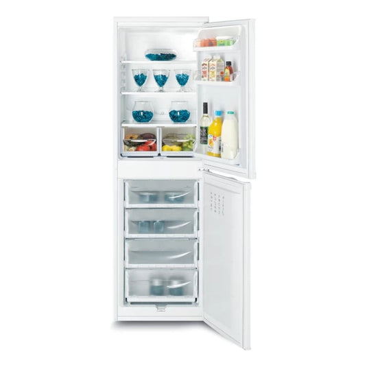 Indesit Fridge Freezer | 174CMx55CM | White | IBD 5517 W UK 1