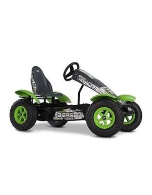 green, grey and black X-Plore go kart