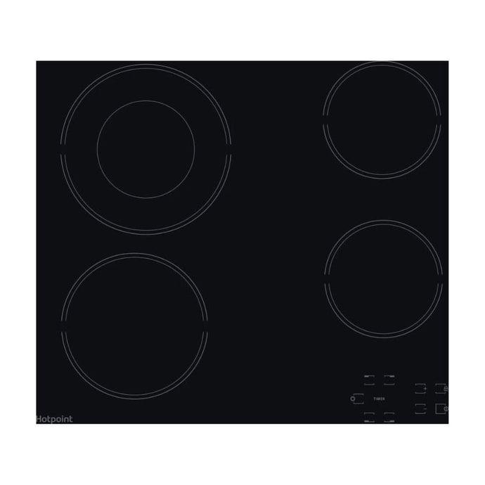 Hotpoint Ceramic Hob | 60CM | Black Glass | HR 612 C H