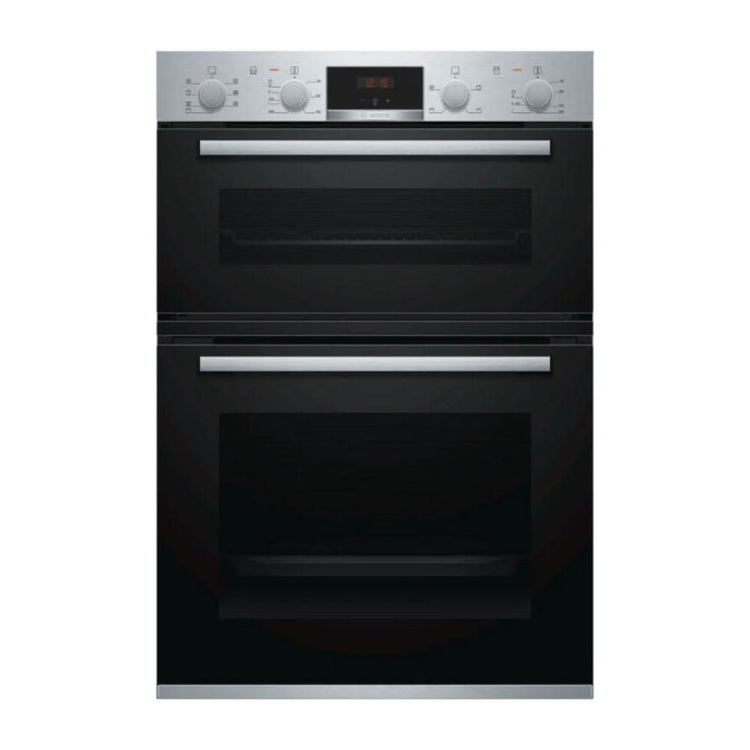 Bosch Series 4 Double Oven | Brushed Steel | MBS533BS0B