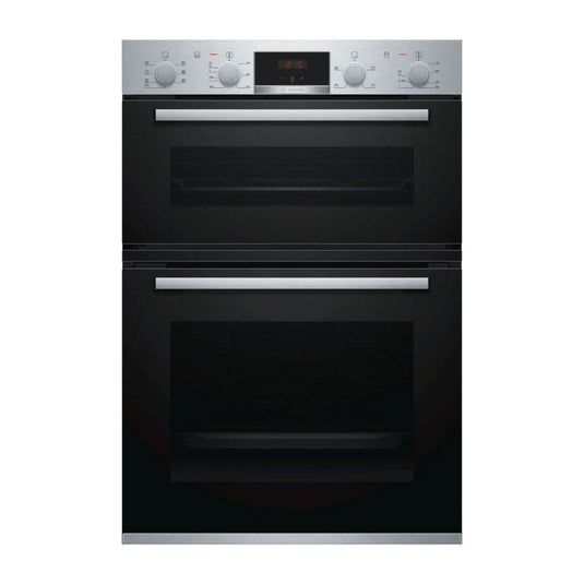 Bosch Series 4 Double Oven | Brushed Steel | MBS533BS0B