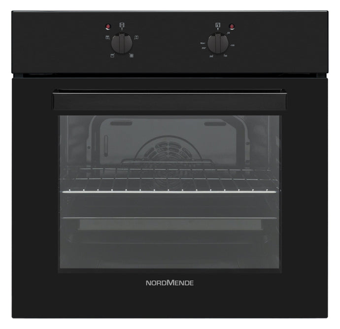 NordMende Single Oven | Black Glass | SO106BL