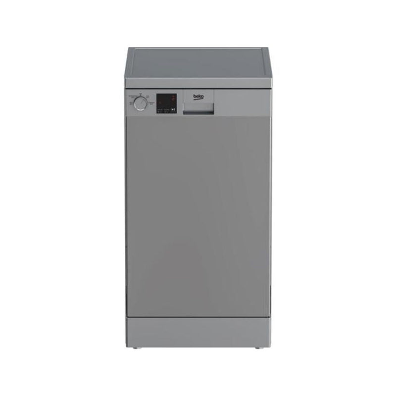 Load image into Gallery viewer, Beko Slimline Freestanding Dishwasher | Silver | 45CM | DVS04020S
