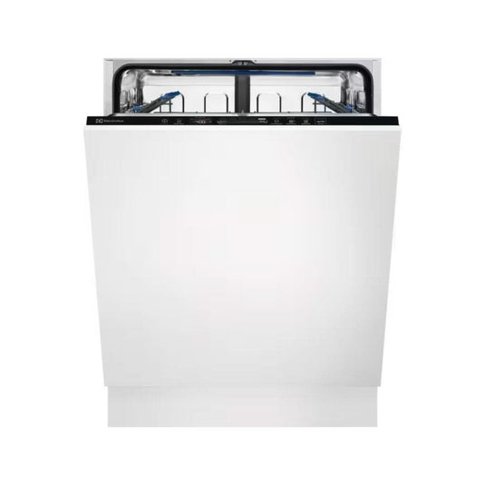 white integrated dishwasher