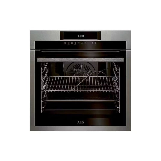AEG Pyrolitic Sensecook Built In Oven | Stainless Steel | BPE842720M