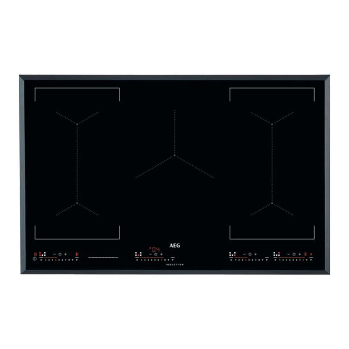 black induction hob